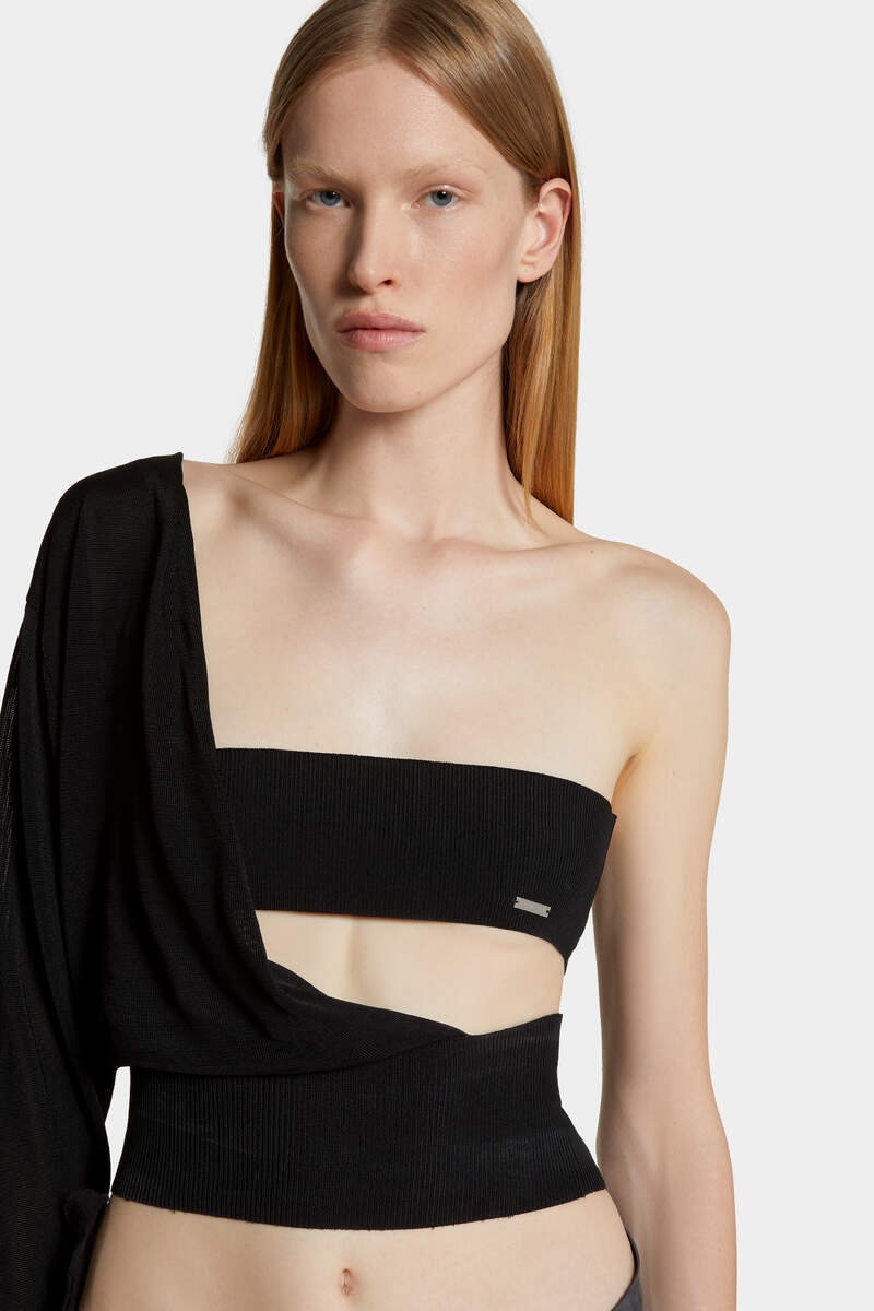 ONE SHOULDER PULLOVER - 5