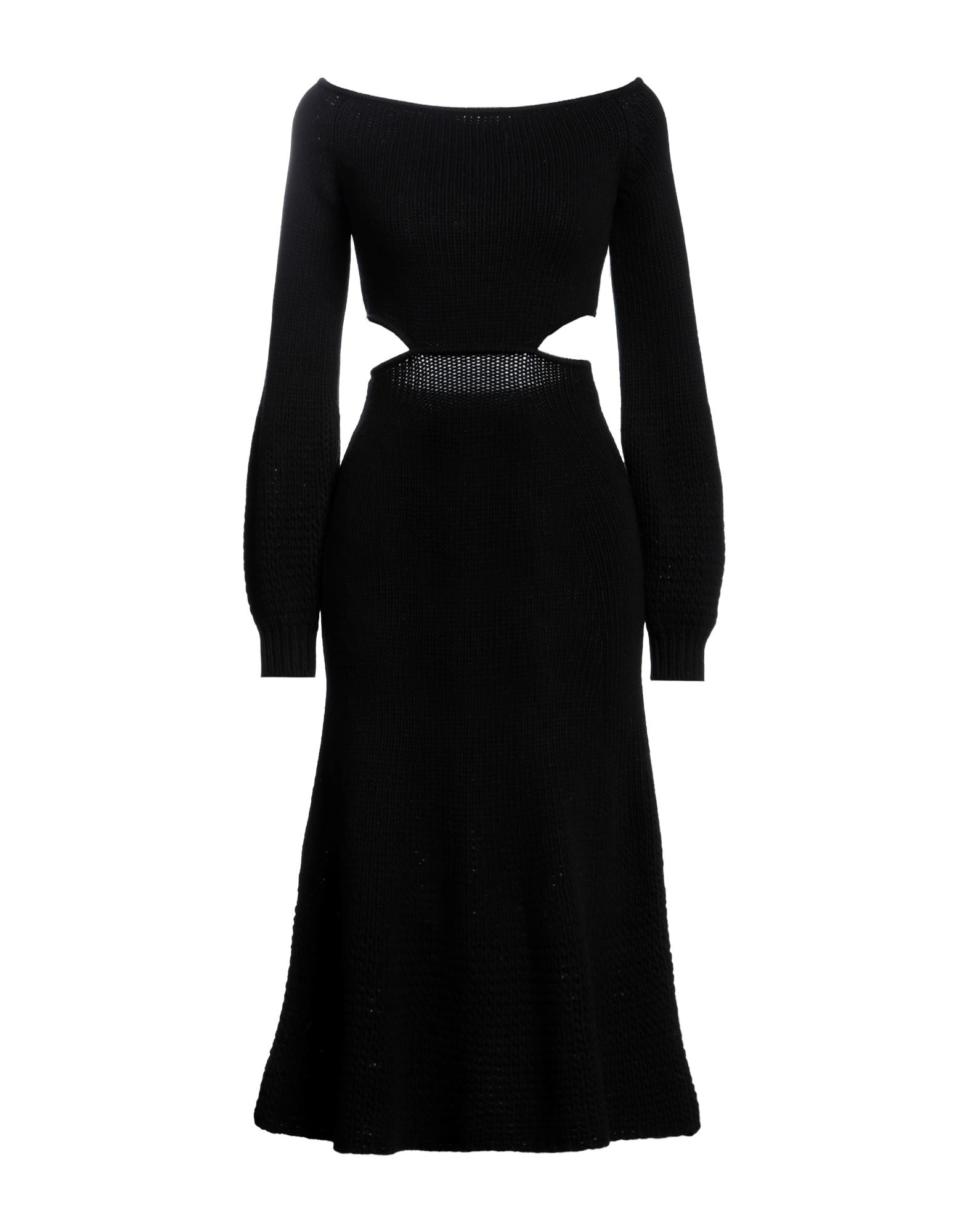 Black Women's Midi Dress - 1