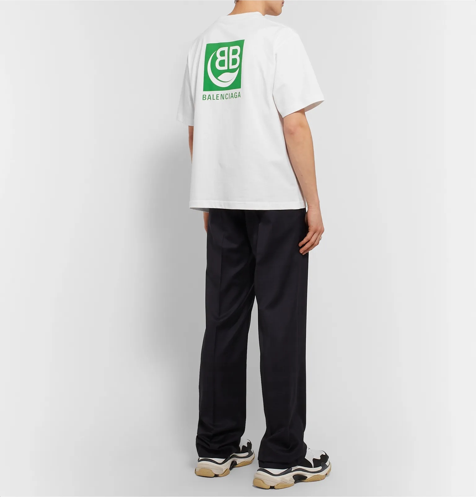 Oversized Logo-Print Cotton-Jersey T-Shirt - 2