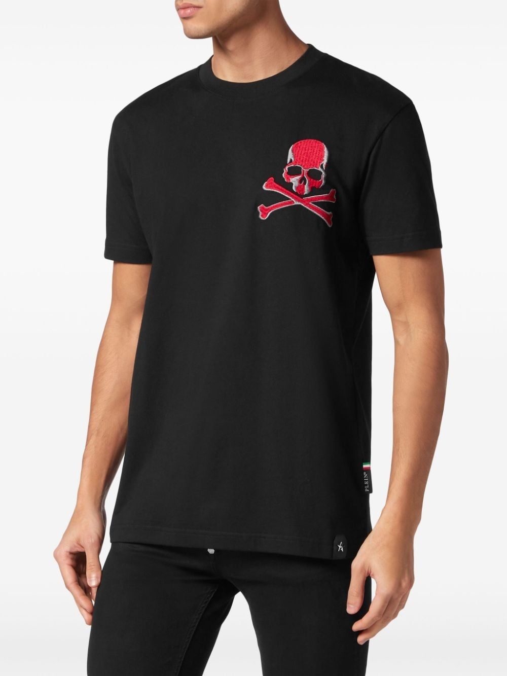 skull-print cotton T-shirt - 3