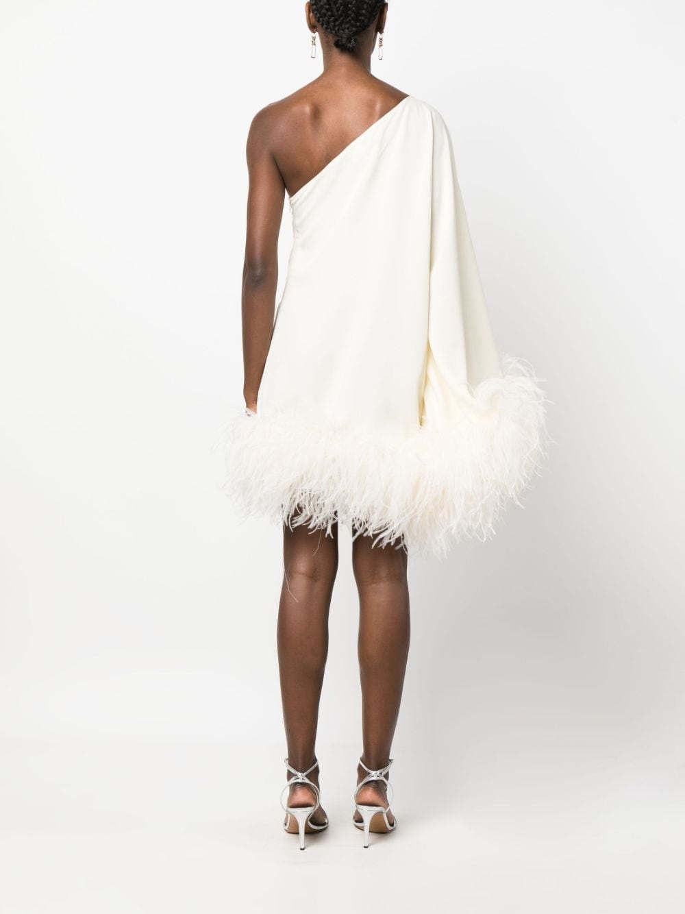 Piccolo Ubud one-shoulder minidress - 4
