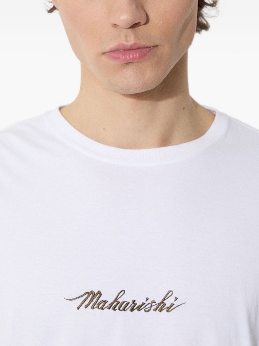 Dragon Bamboo embroidered long-sleeve T-shirt - 5