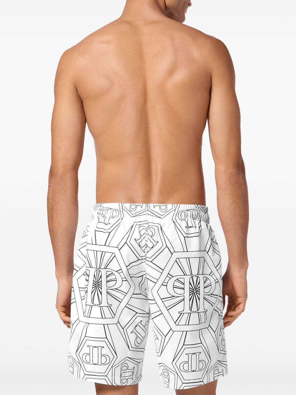 monogram swim shorts - 3