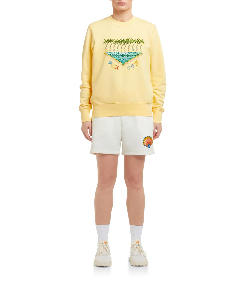 CASABLANCA Enoshima Beach Sweatshirt outlook