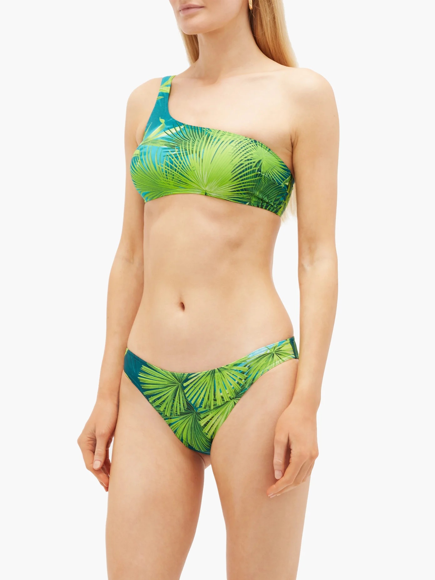 Jungle-print bikini briefs - 2