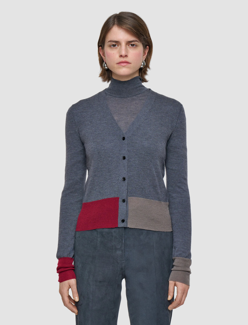 JOSEPH Overlay Cashair Cardigan outlook