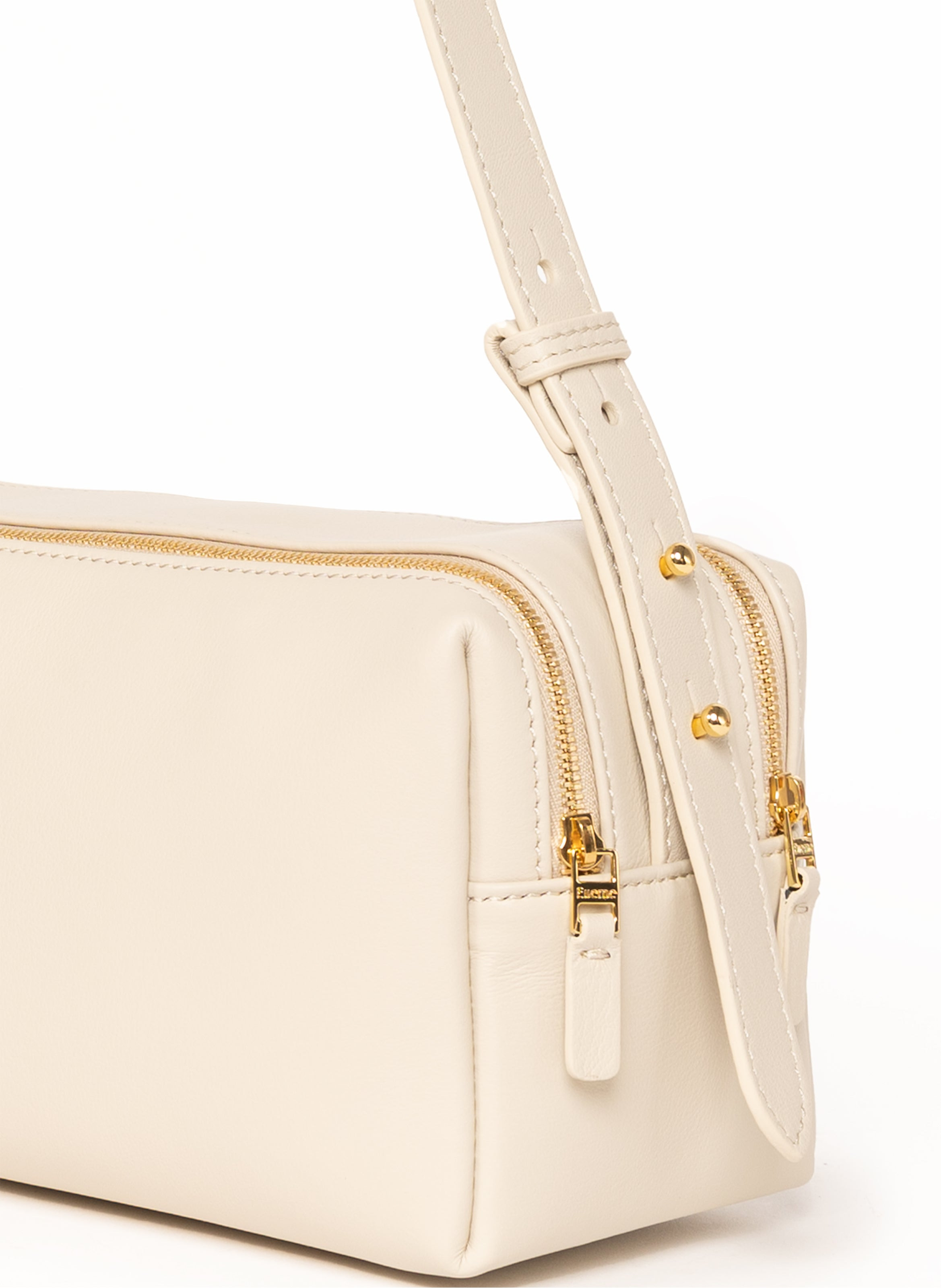 Trousse Pebbled Leather Sesame - 5