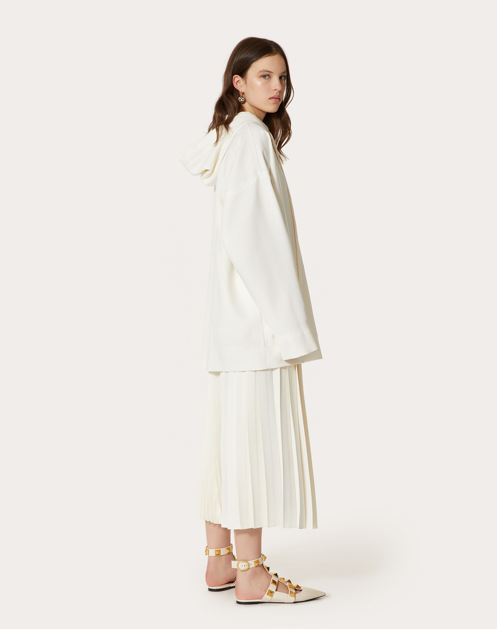TECHNO CADY PLEATED SKIRT - 2