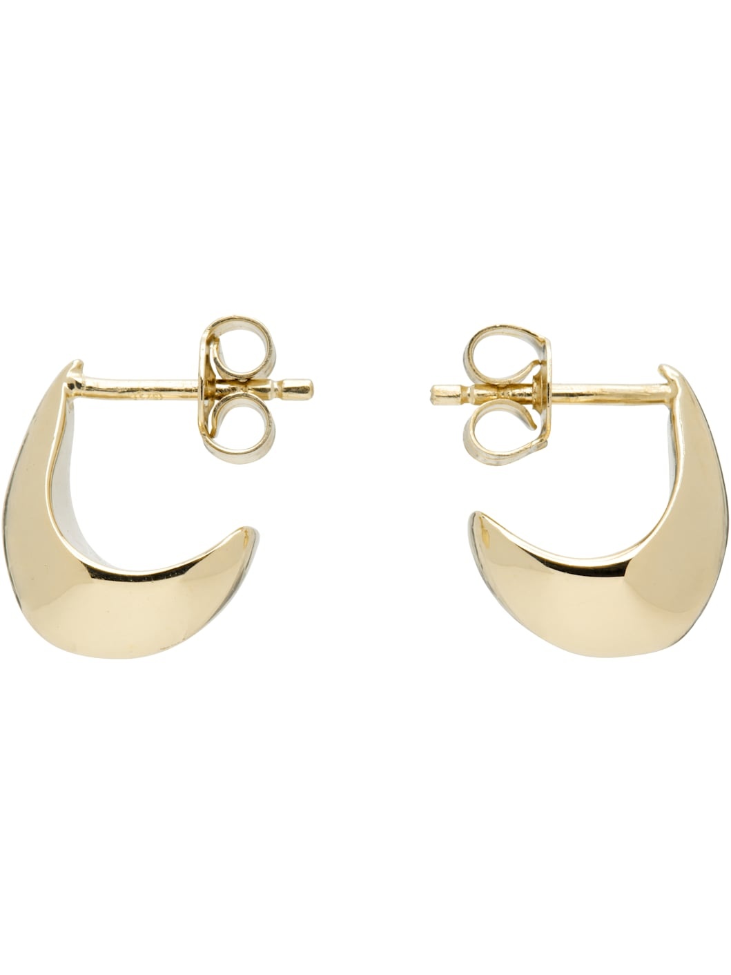 Gold Micro Drop Earrings - 1