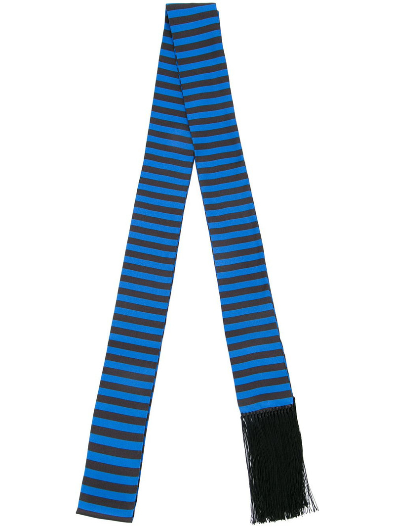 striped skinny scarf 1