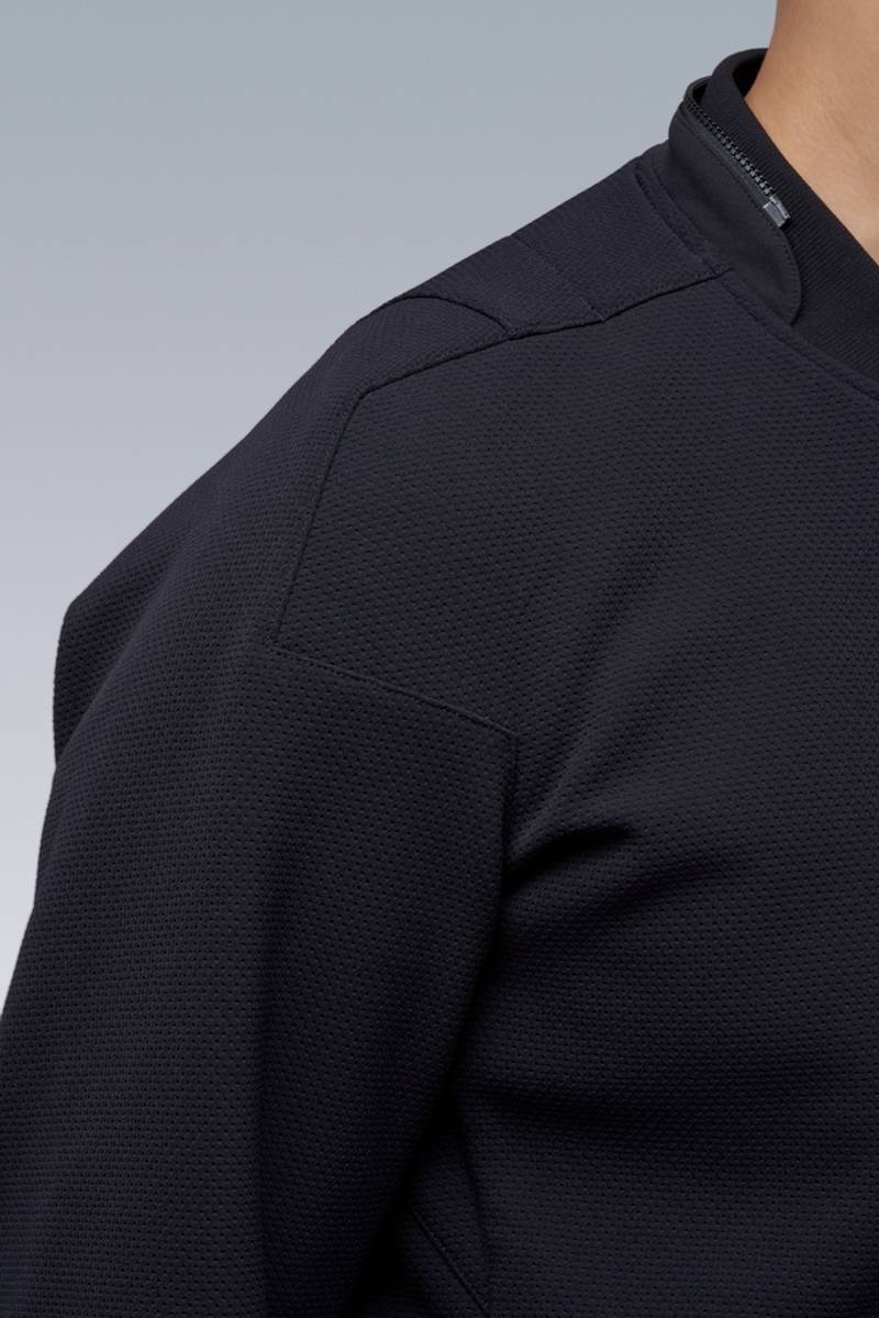 J90-SS schoeller® 3XDRY® WB-400™ Bomber Jacket Schwarzrot 14