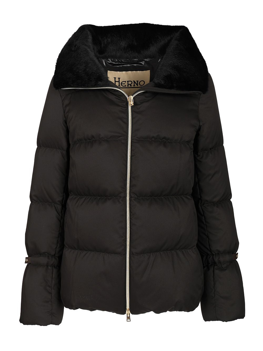 Parka Padded Down Jacket Coats Black - 1