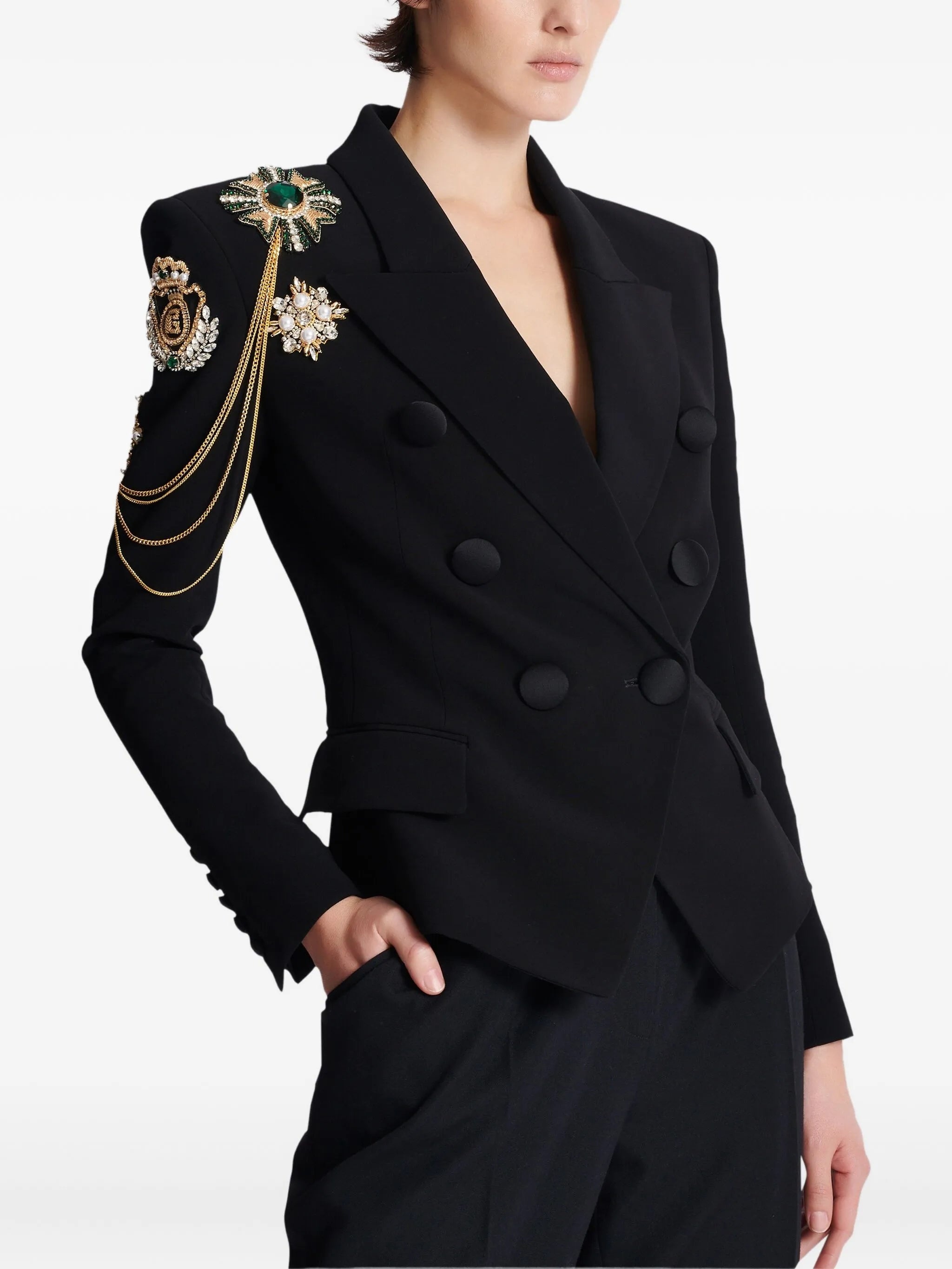 Balmain Double-breasted Blazer - 5