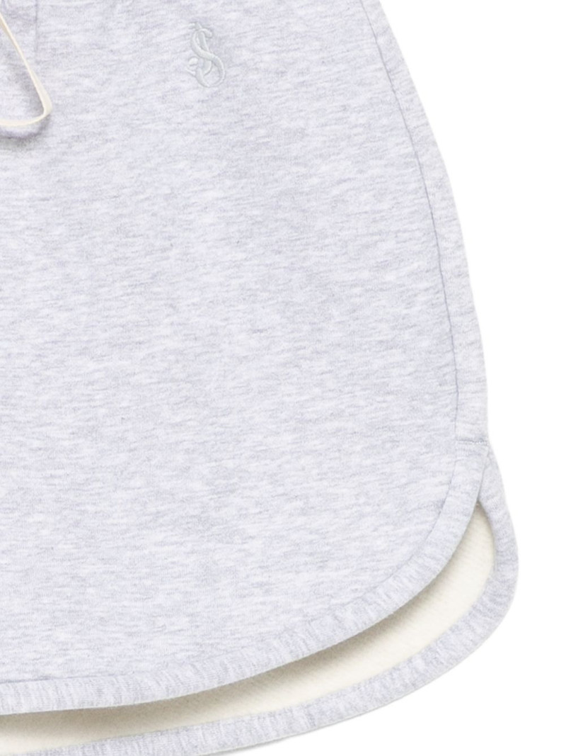 logo-embroidered shorts 3