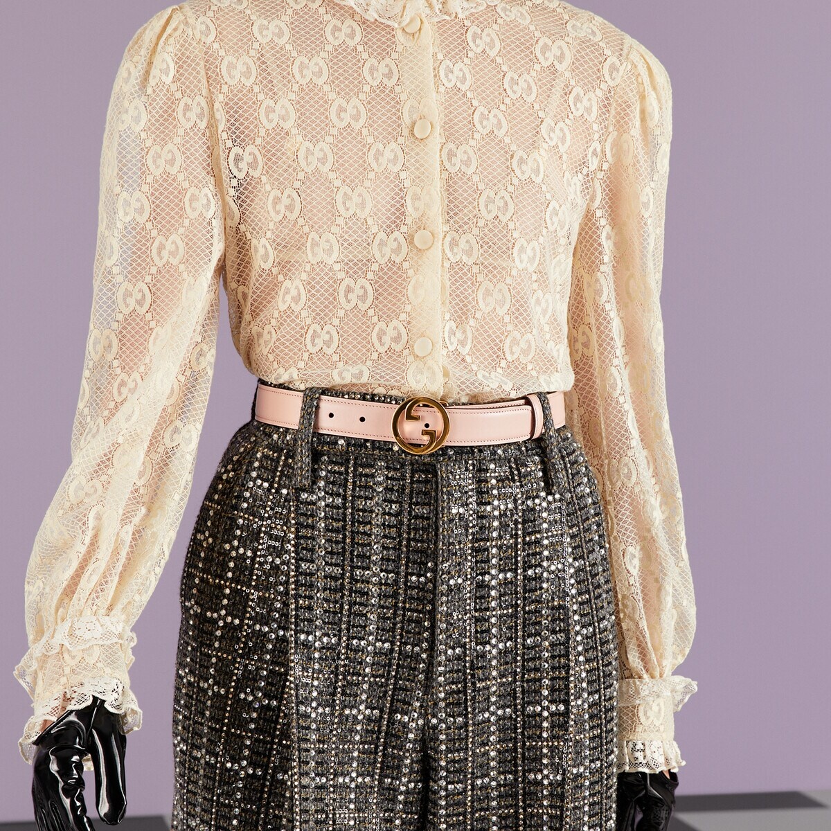 Gucci Blondie thin belt - 3