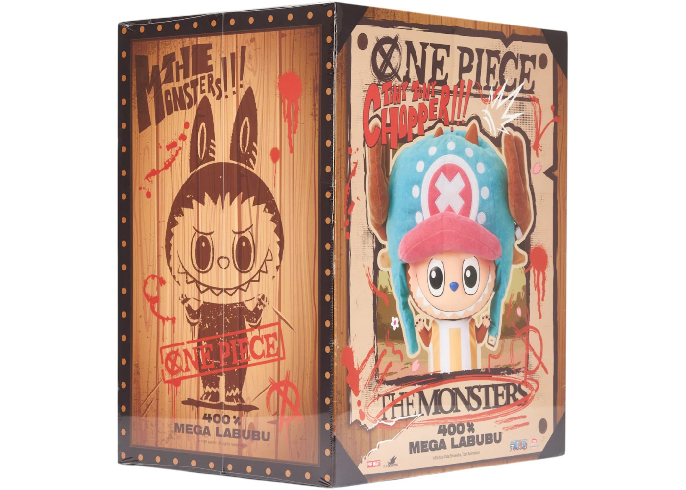 Pop Mart Labubu The Monsters x One Piece Mega Labubu Tonytony Chopper 400% - 3