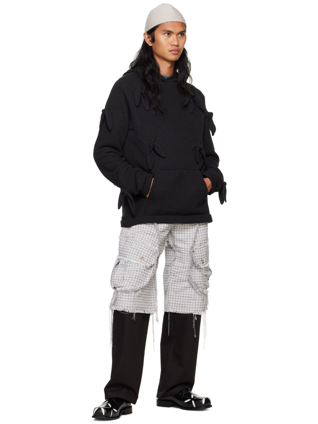 Black Star Knot Hoodie - 4