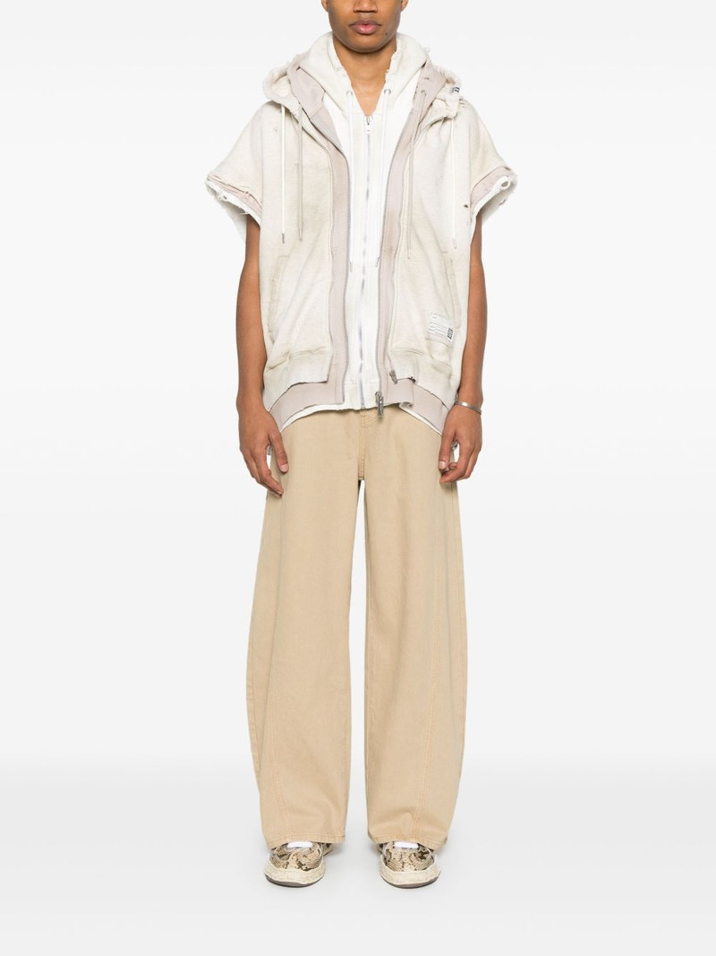 FENG CHEN WANG wide-leg jeans outlook