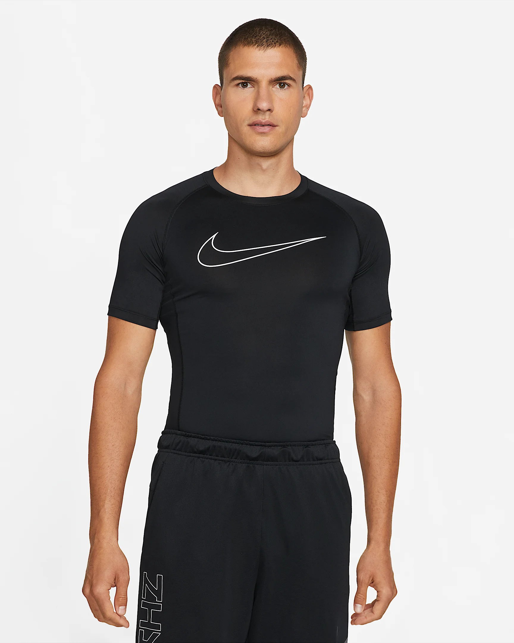 Nike Pro Dri-FIT Men's Tight Fit Short-Sleeve Top - 1