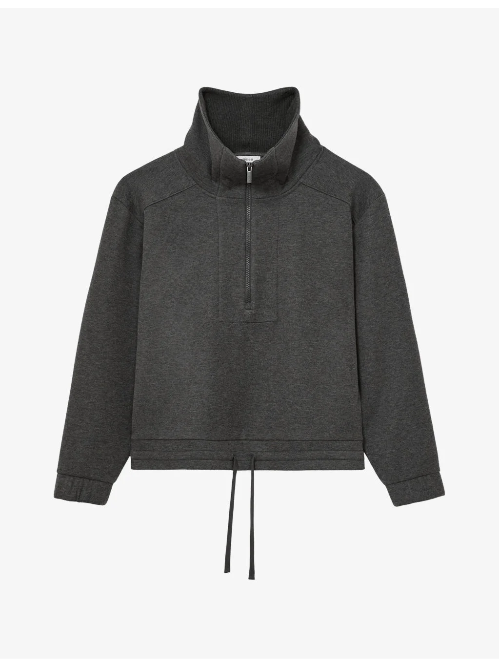Layla Half-Zip Lyocell And Wool Sweatshirt - 1