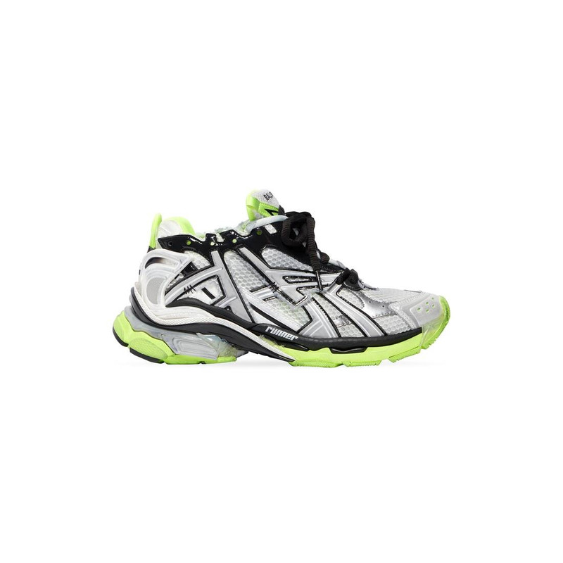 남자의 러너 Sneaker 흰색 - 1