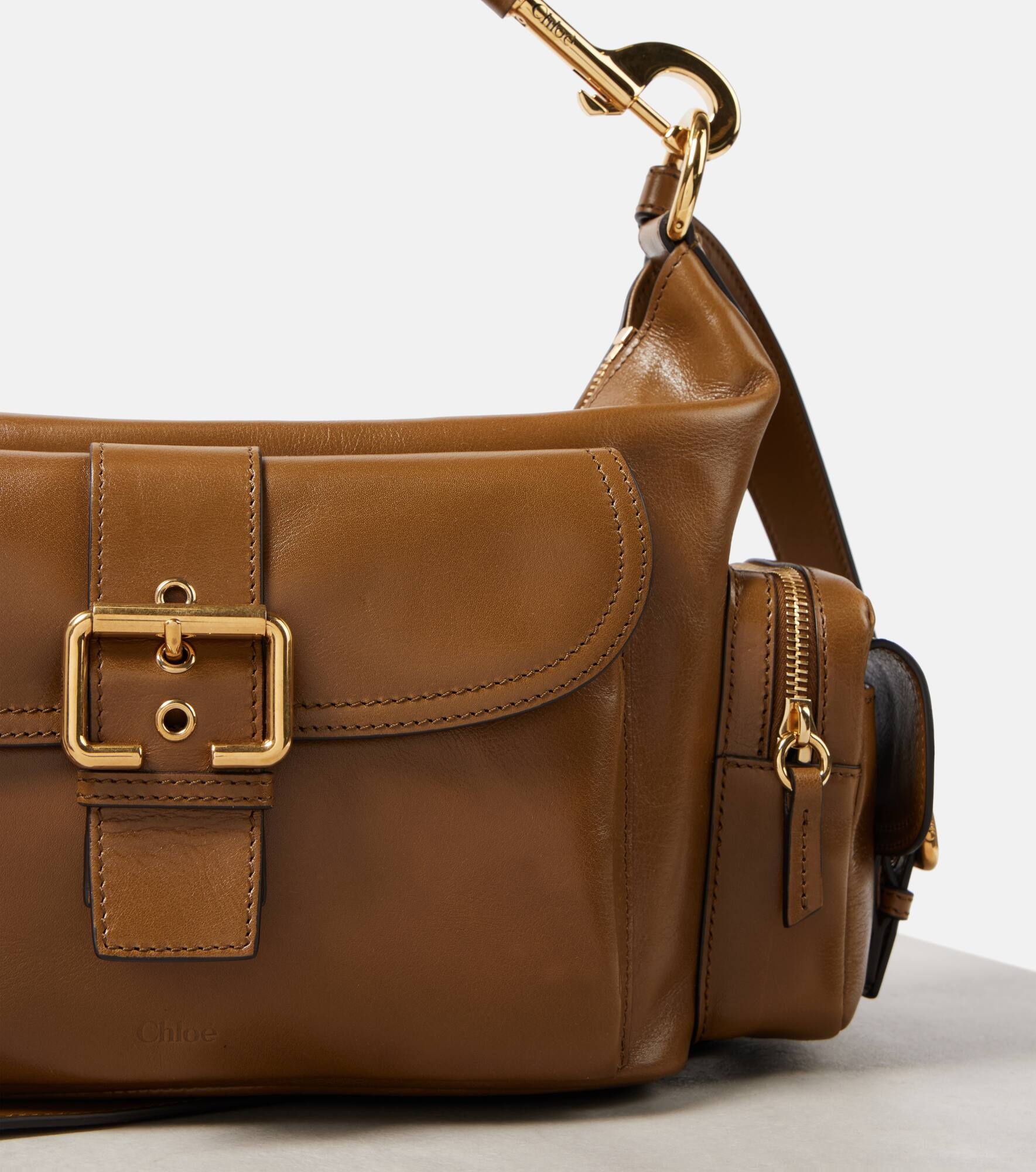 Small leather camera bag - 4