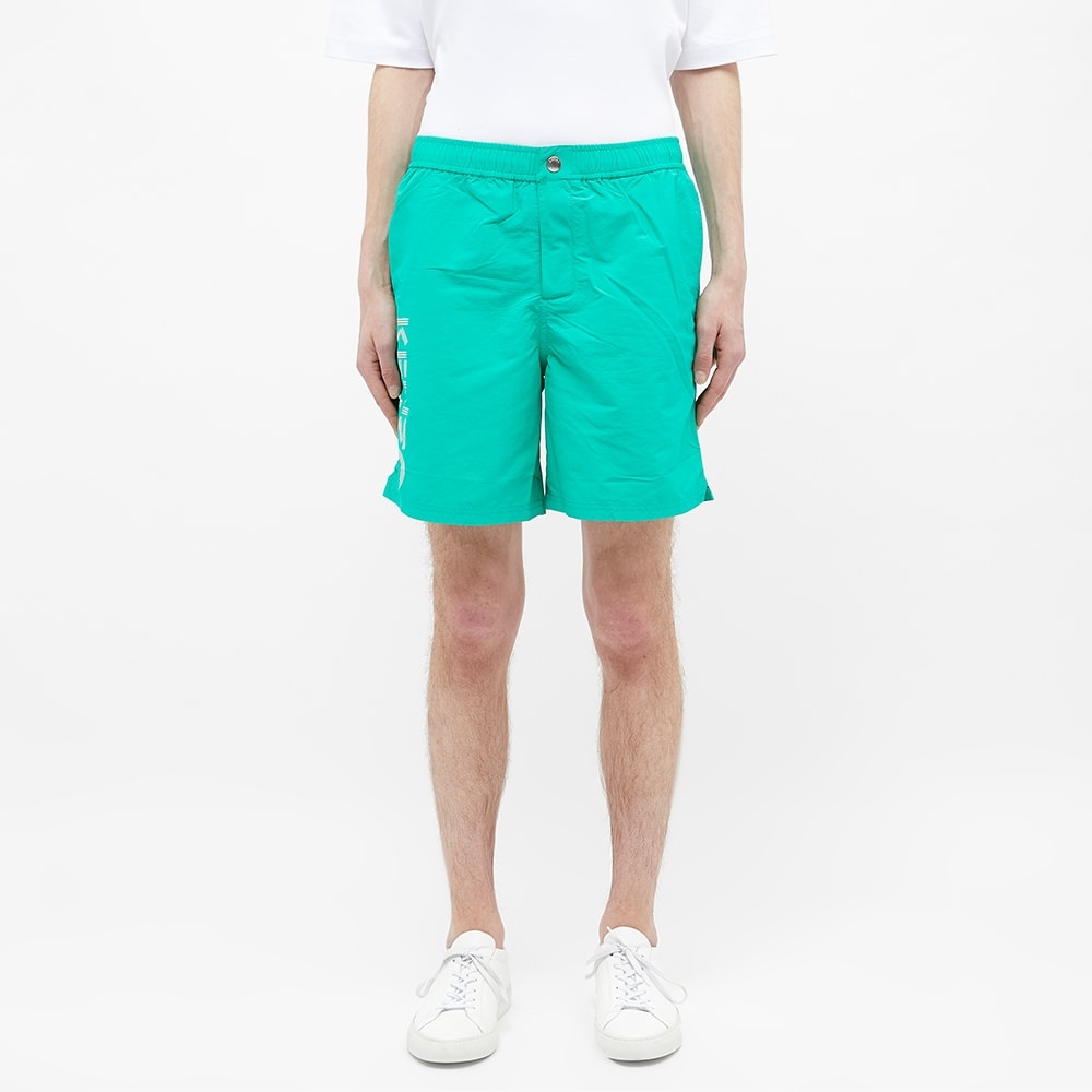 Kenzo Long Paris Logo Swim Trunk - 4