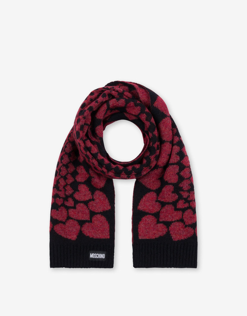 INLAID MOHAIR BLEND SCARF 1
