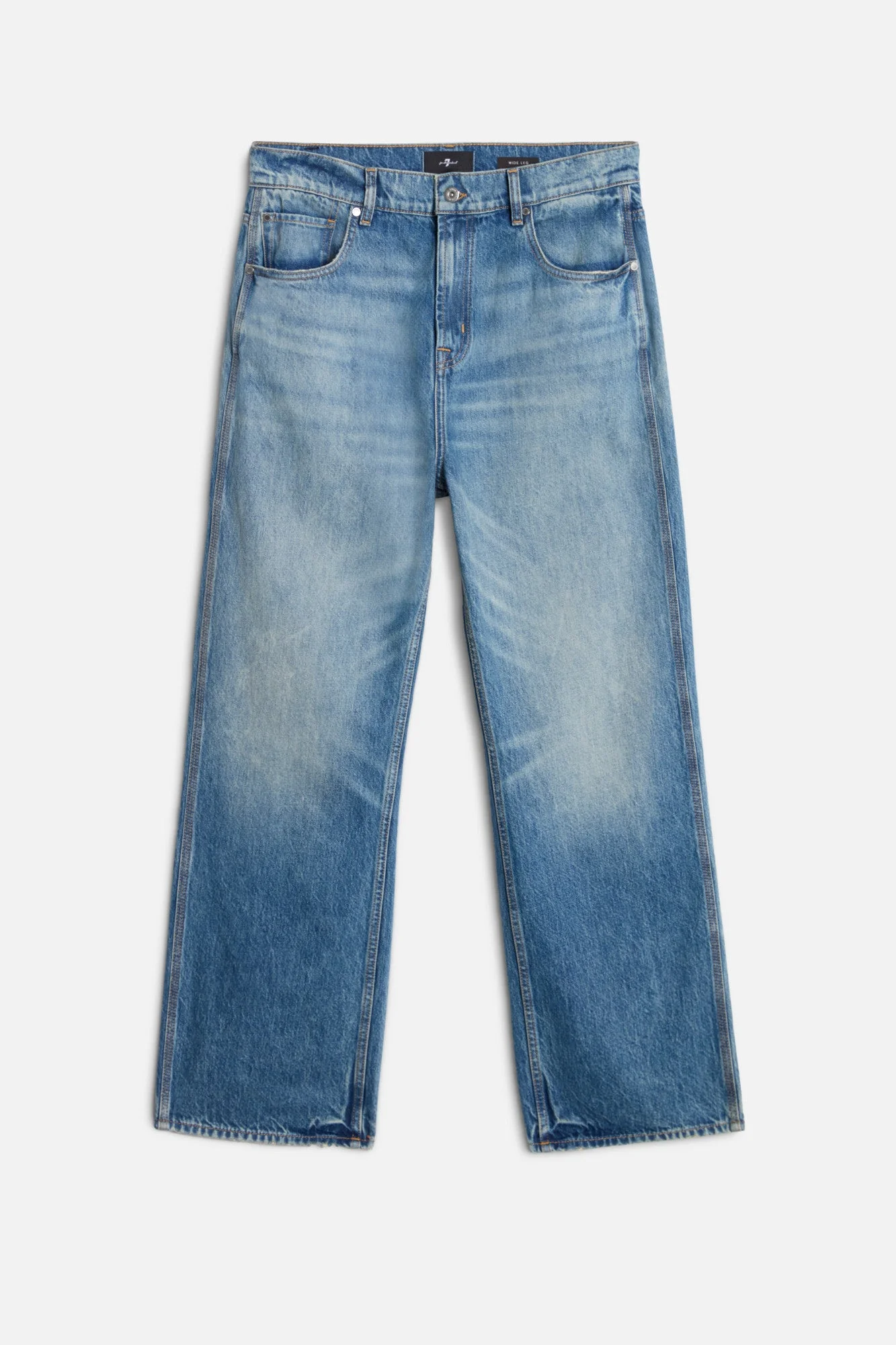 WIDE LEG in Denim Mount - 1