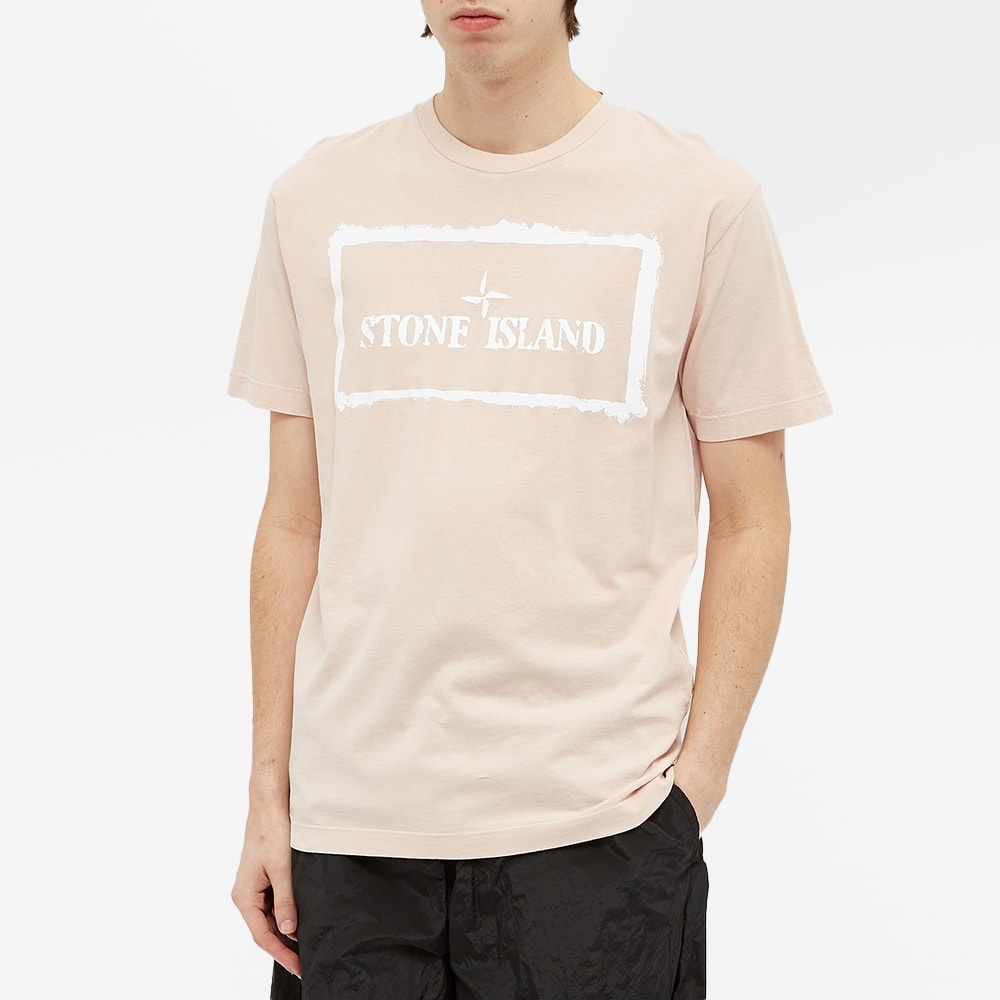 Stone Island Stencil One Prnt Tee - 4