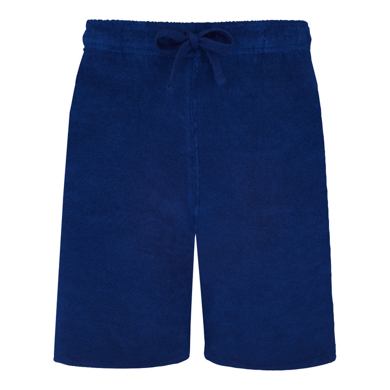 Unisex Terry Bermuda Shorts Solid 1