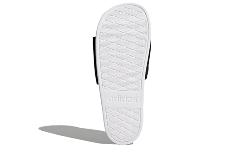 (WMNS) adidas Adilette Comfort Slides Black/White CG3427 - 5