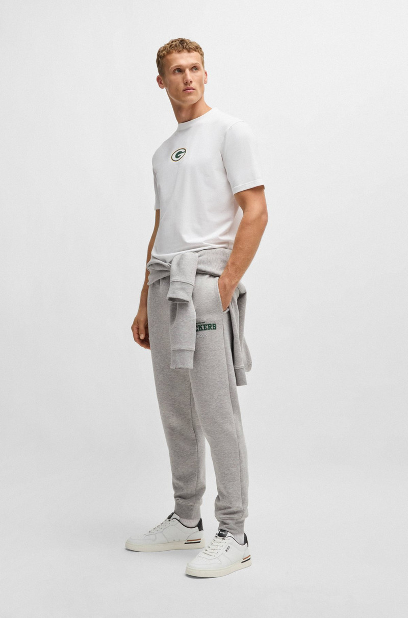 BOSS BOSS X NFL STRETCH-COTTON T-SHIRT WITH SPECIAL BRANDING outlook