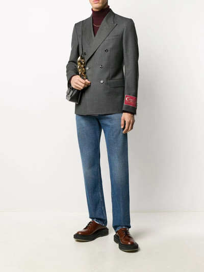 GUCCI double-breasted blazer outlook