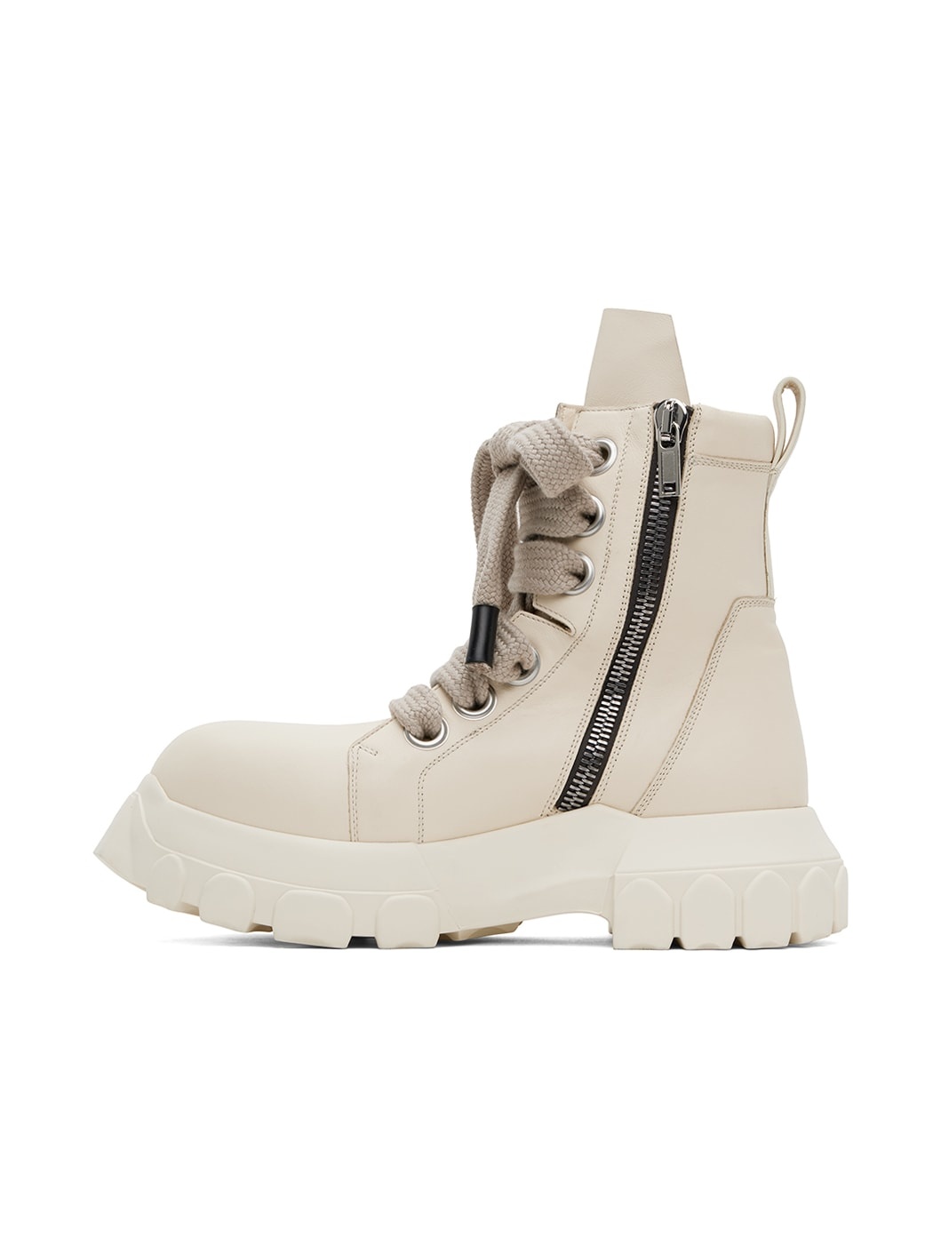 Off-White Jumbo Laced Bozo Tractor Boots - 3
