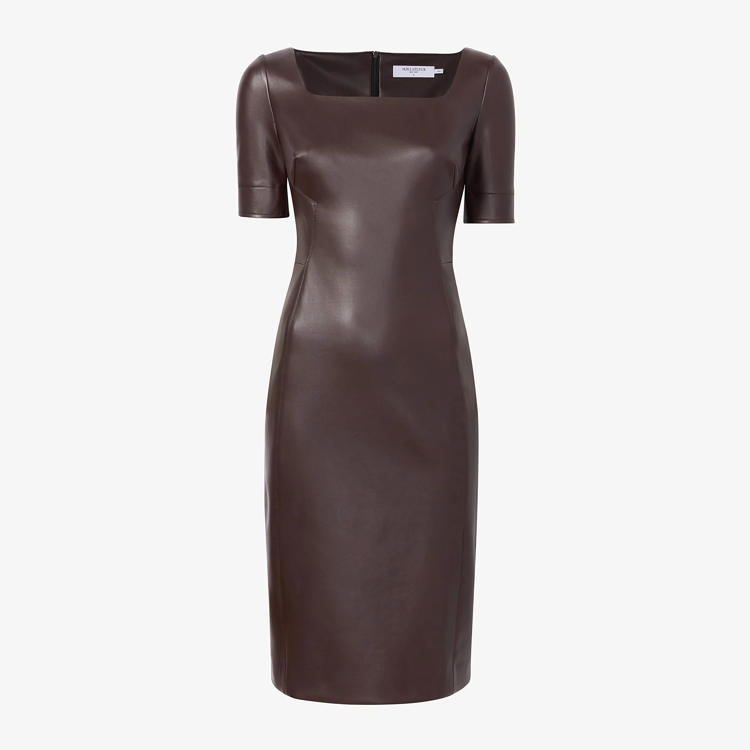 Noa Dress - Vegan Leather - 1