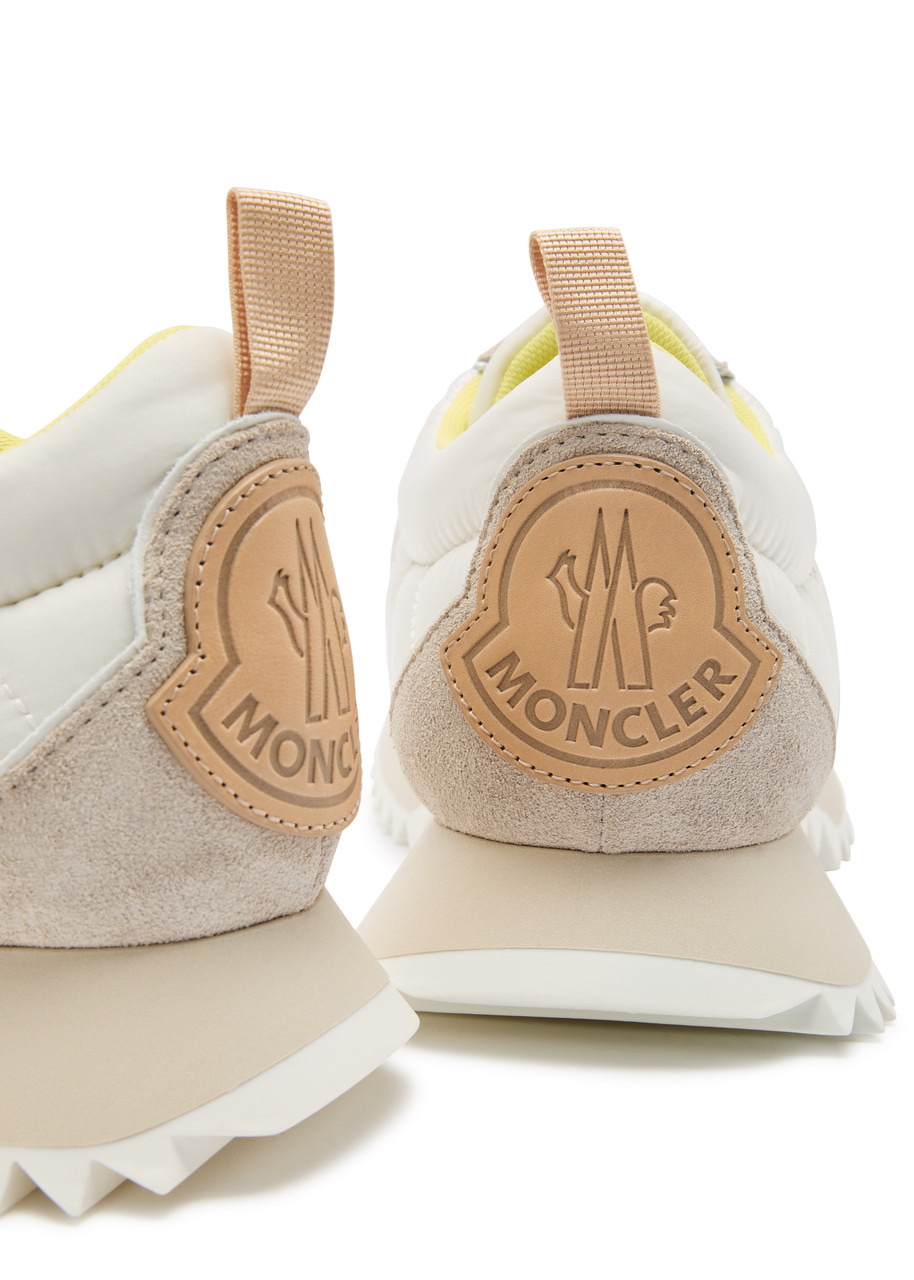 Moncler Pacey Panelled Suede Sneakers - 4