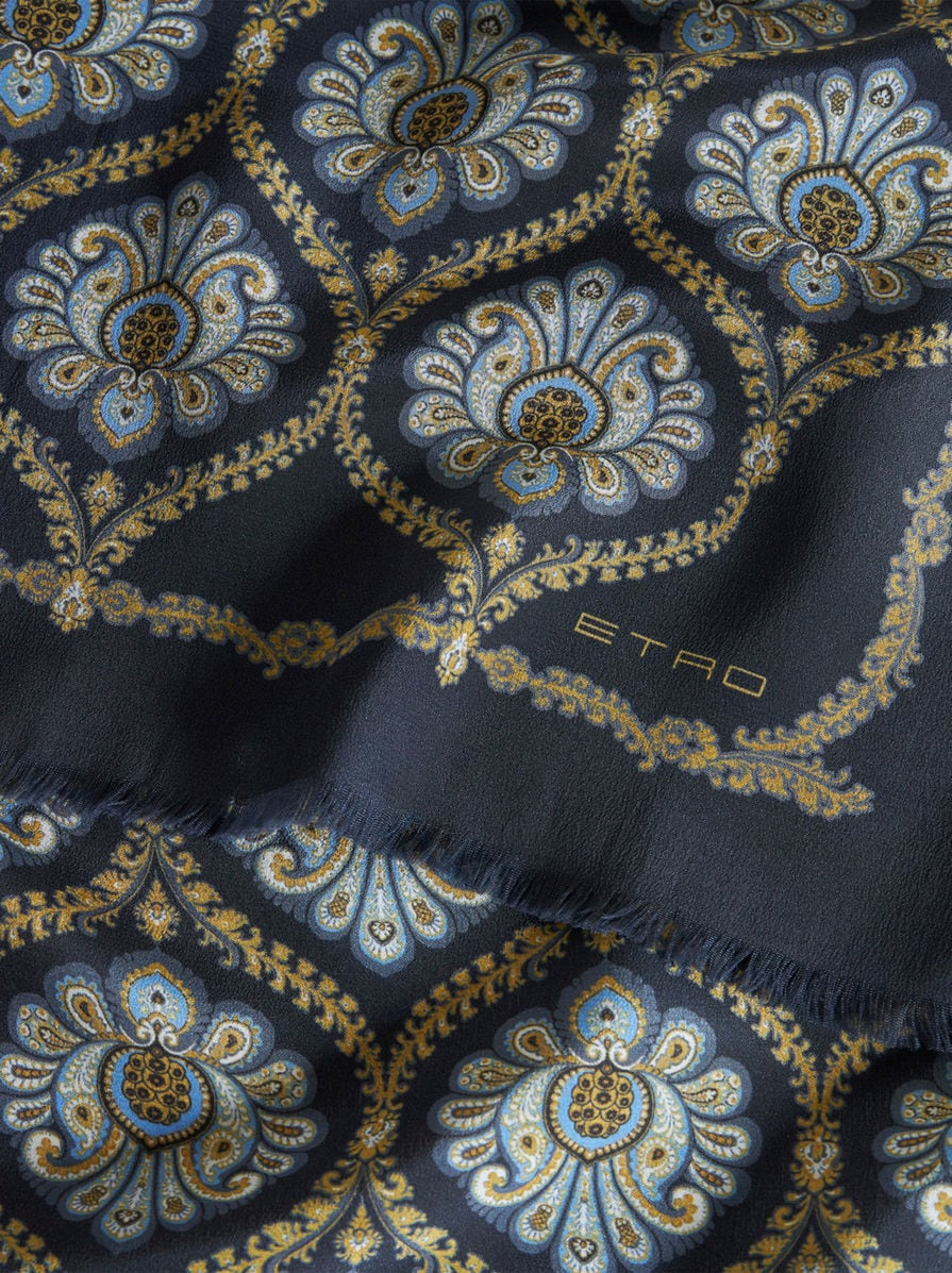 PRINTED SILK SCARF - 2