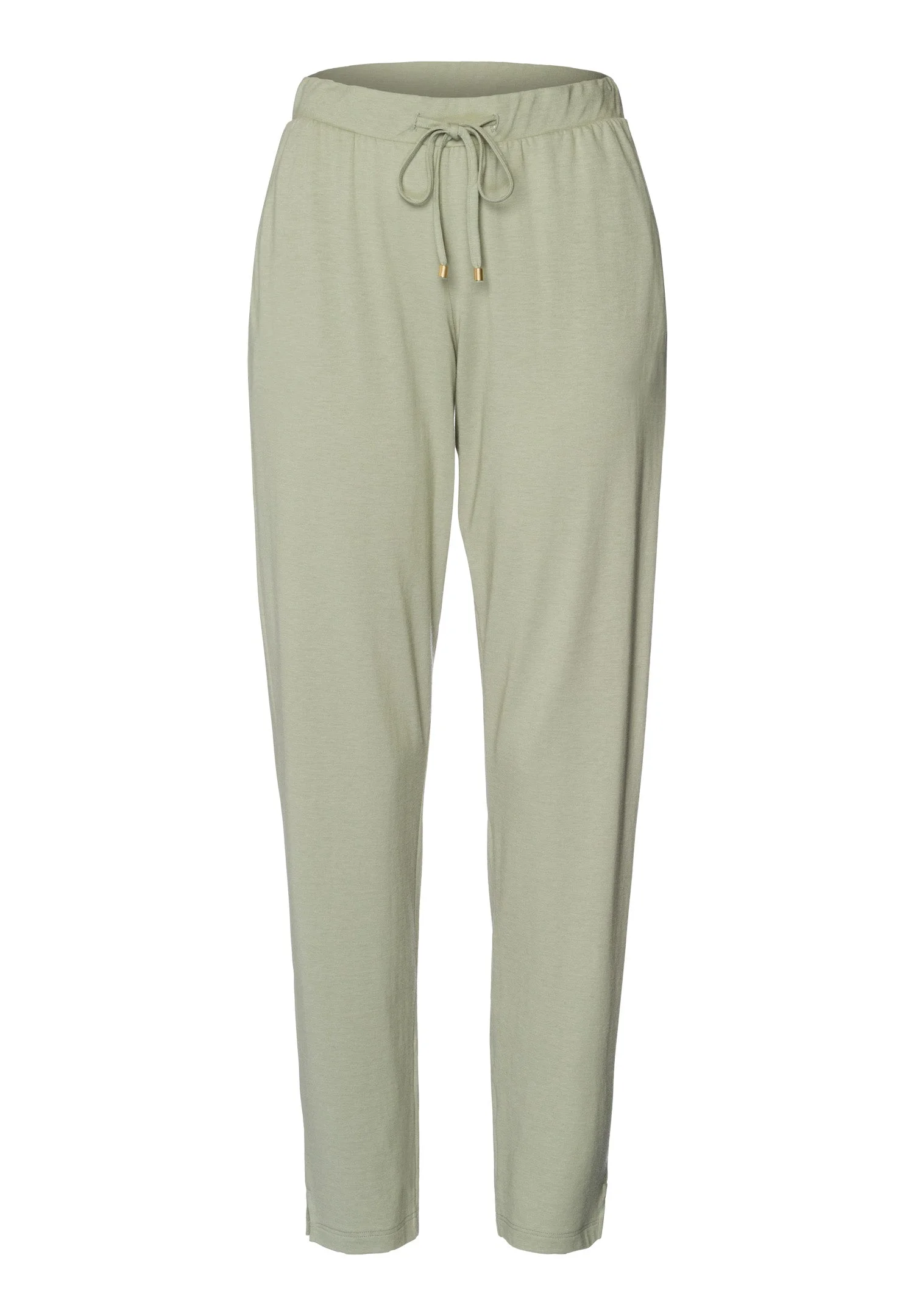 Sleep And Lounge Cotton Blend Drawstring Pants - 1