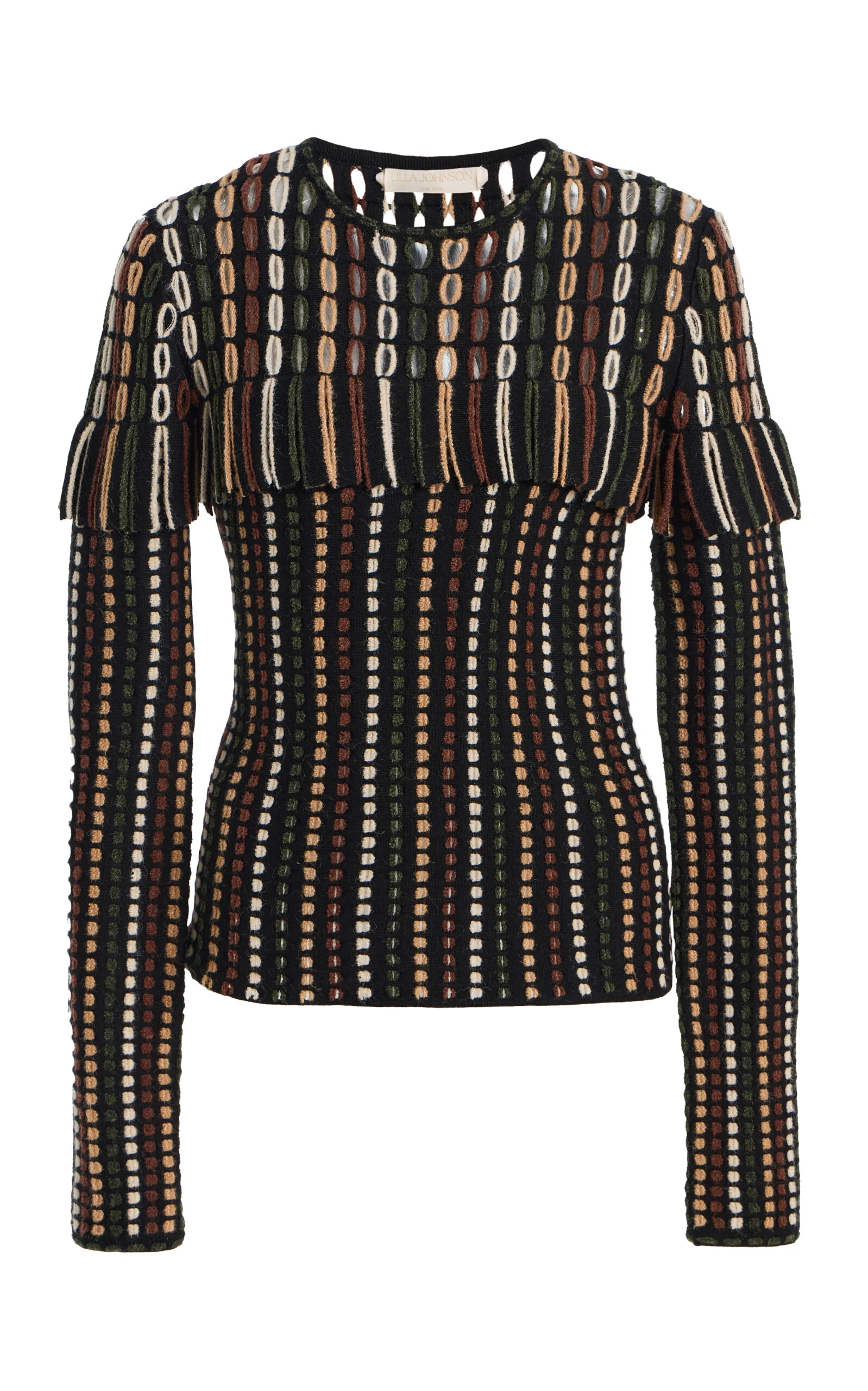 Magda Knitted Wool Top multi - 1