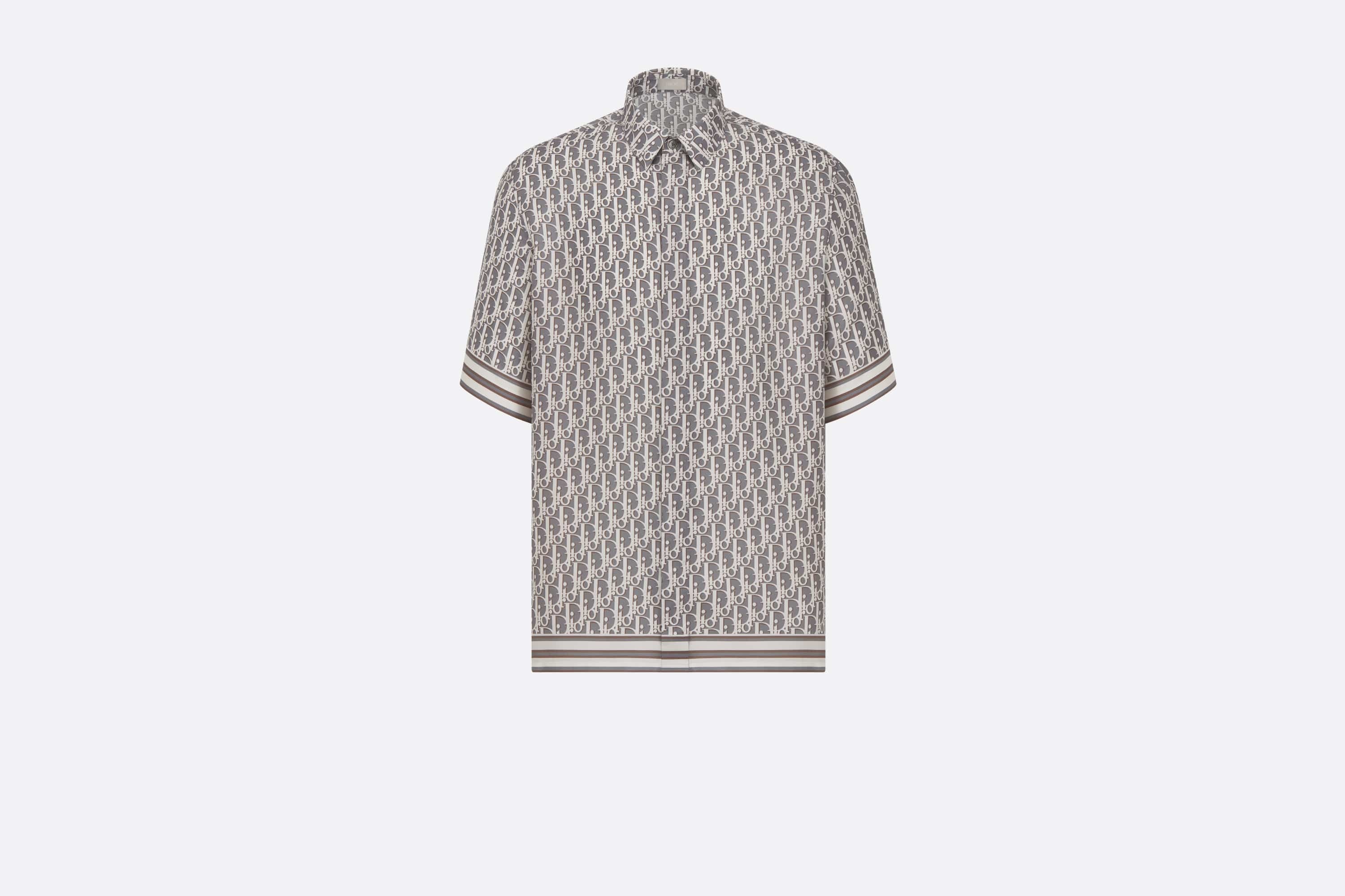 Dior Oblique Short-Sleeved Shirt - 1
