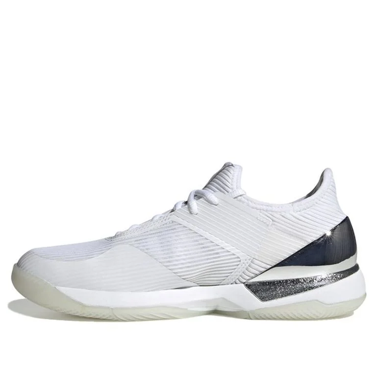 (WMNS) adidas Ubersonic 3 Hard Court 'White Silver' EF2463 - 1