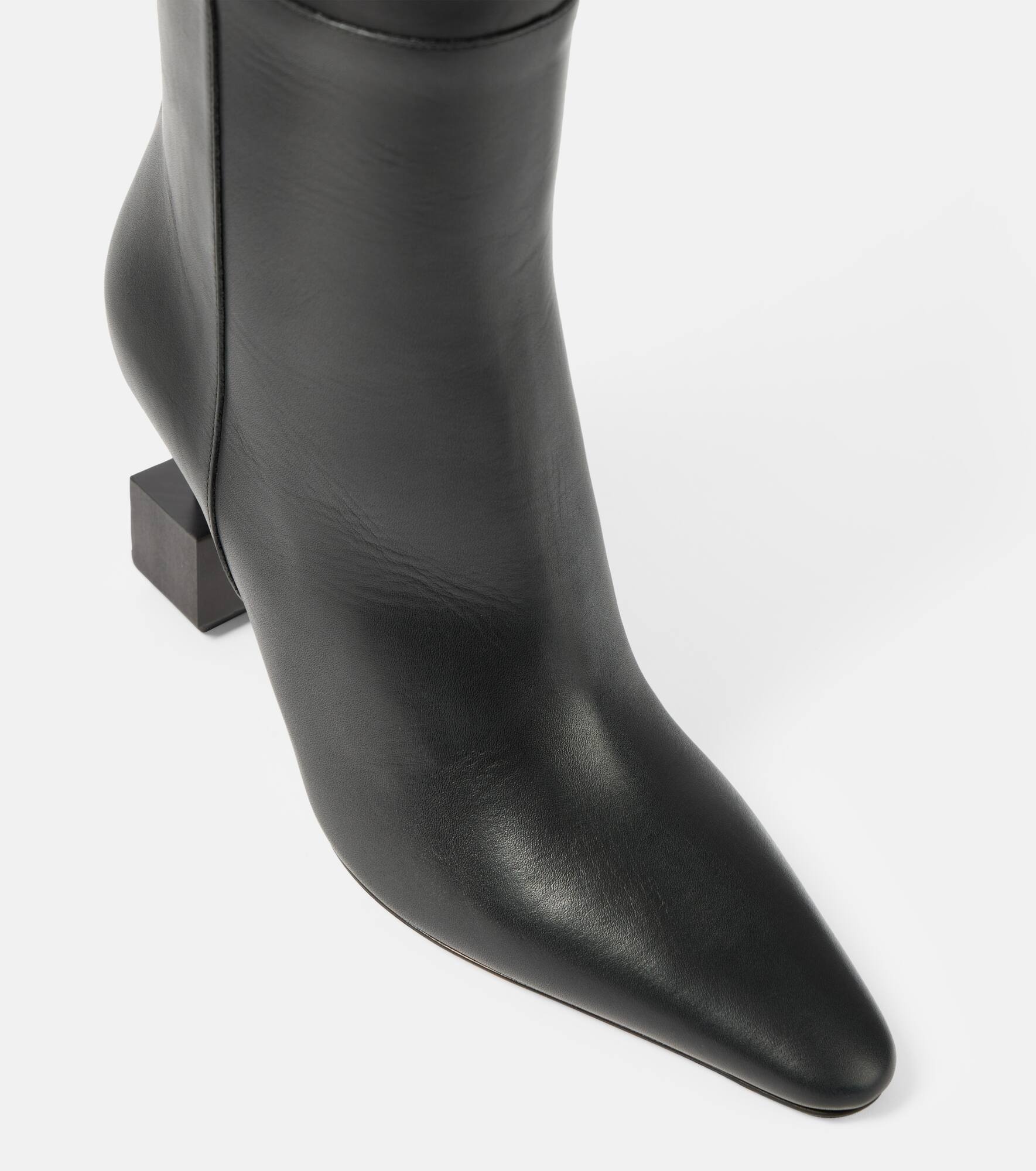 The Bisou leather knee-high boots - 5
