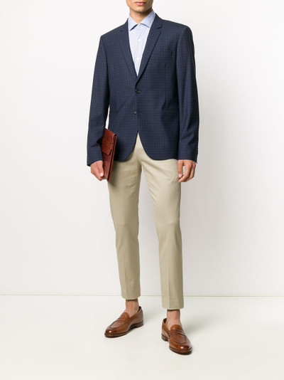 Paul Smith single breasted check blazer outlook