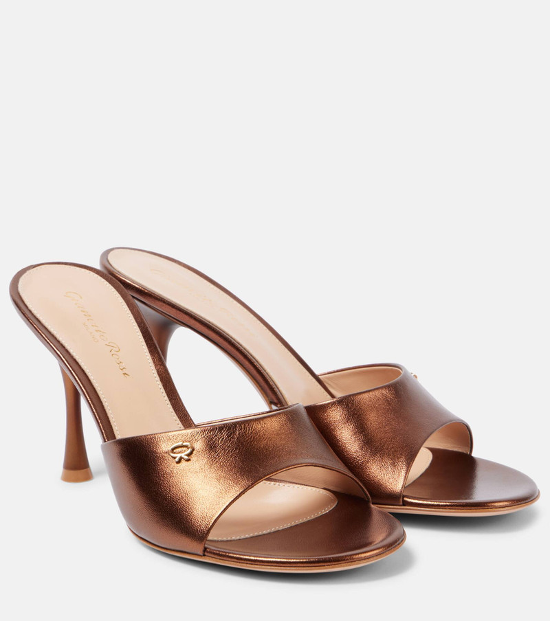 Leather mules - 1