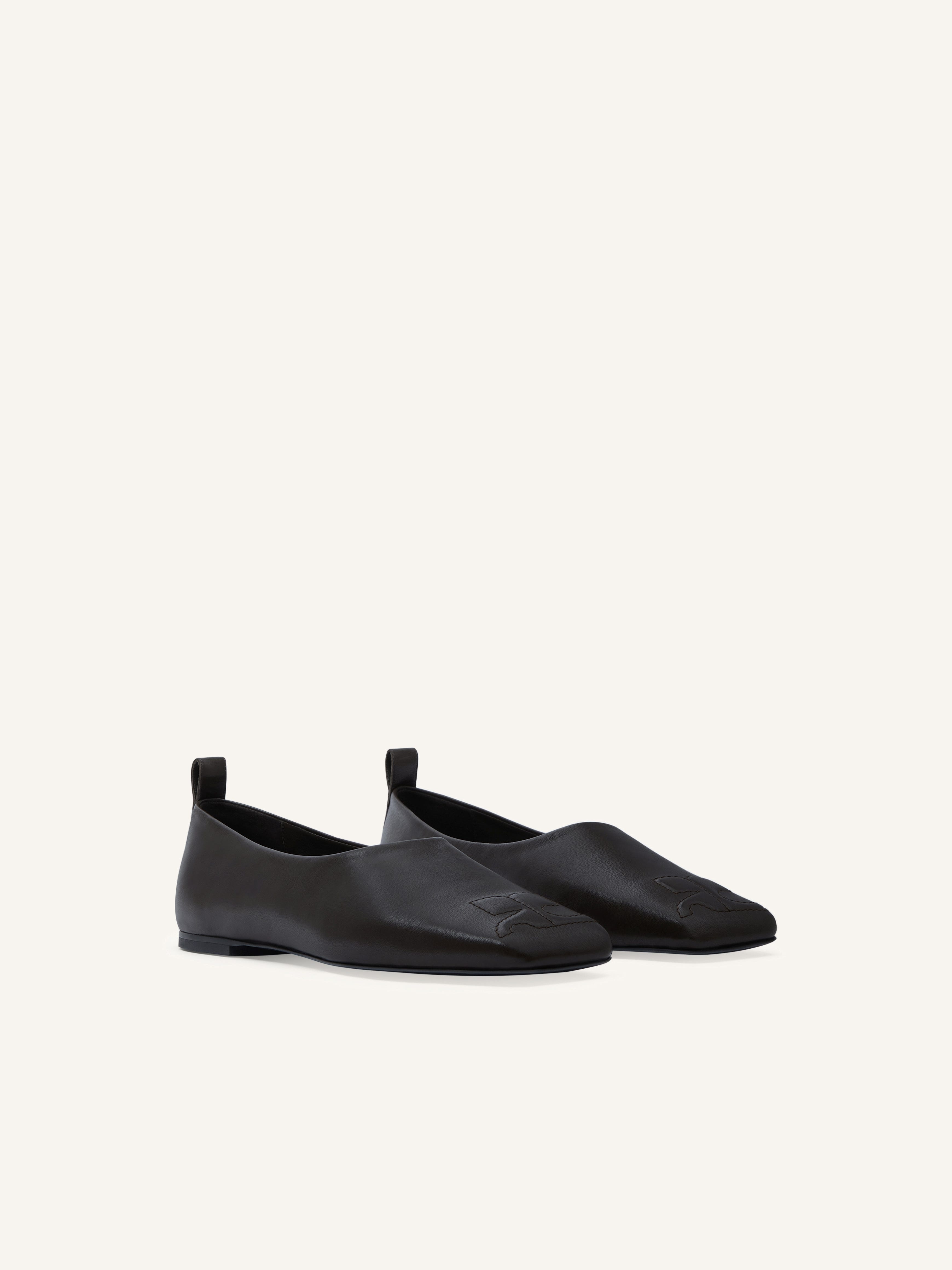 MINIMAL LEATHER LOAFER - 2