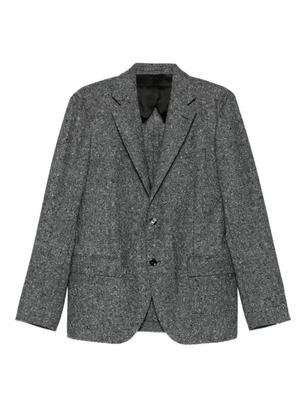notched-lapel single-breasted jacket - 1