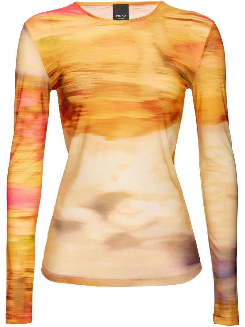 abstract-pattern print top 1