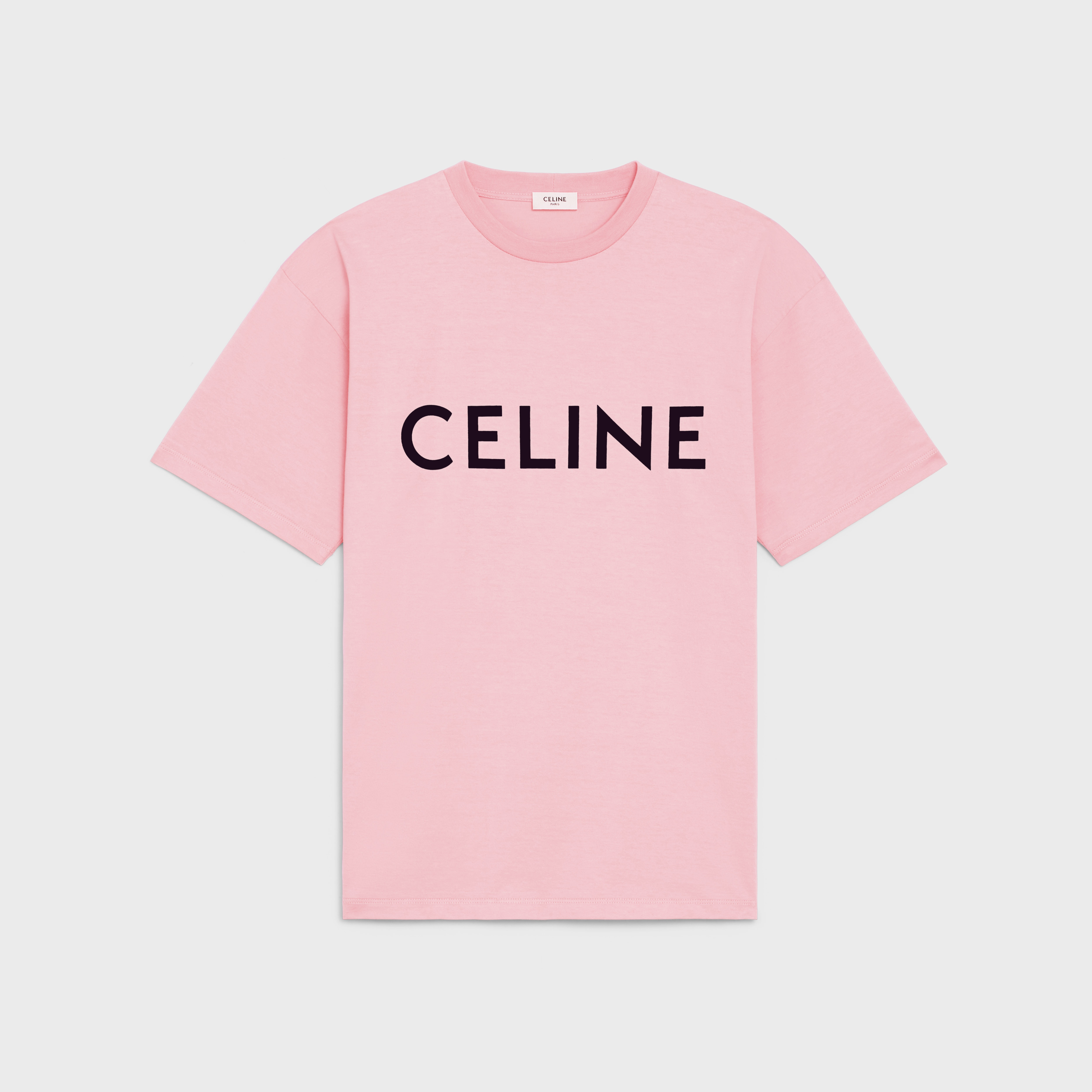 LOOSE CELINE T-SHIRT IN COTTON JERSEY - 1