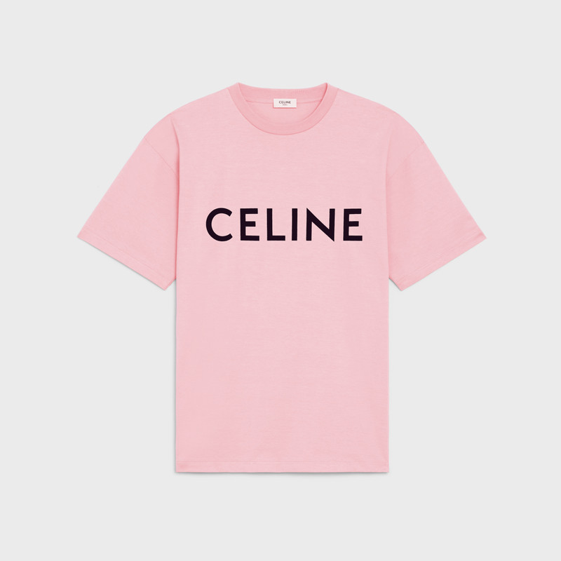 LOOSE CELINE T-SHIRT IN COTTON JERSEY 1